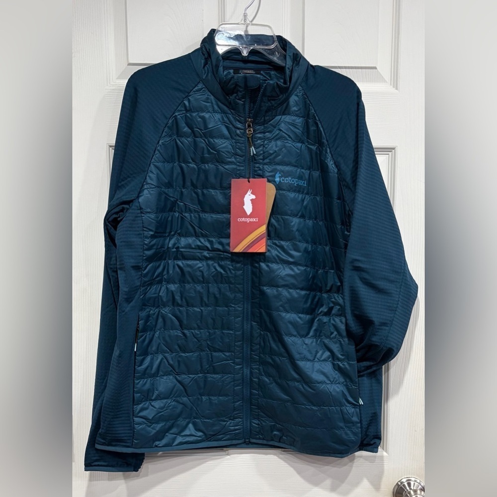 Cotopaxi Men's Medium Capa Hybrid Insulated Jacket Abyss Blue NWT Stretch
